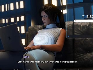 Lara Croft Adventures - Lara Tasting Her HOT Juices While Being Horny - Gameplay Part 5
