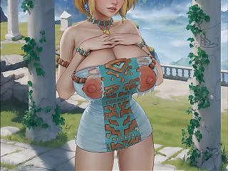 Princess Zelda breast expansion