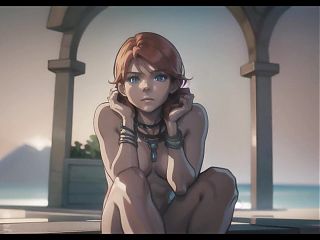 AI generated Oerba Dia Vanille (Final Fantasy XIII)