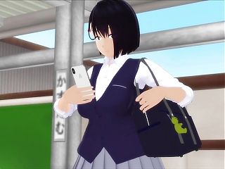 Part time job after school (3D Hentai)