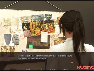 Lara Croft Adventures #9 - Pervert Neighbor is Watching Lara and She Like it 